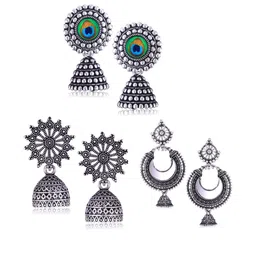 DIVASTRI Silver-Plated Alloy Earrings-picture-26