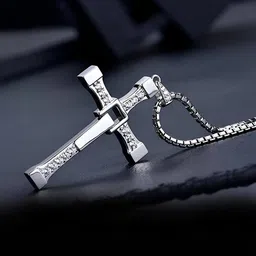 kazare Rhodium-Plated Pendant image 2