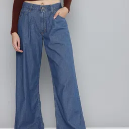 Levis Women Pure Cotton Baggy Fit High-Rise Jeans-picture-40