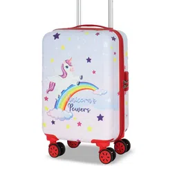 NOVEX Kids Printed Hard-Sided Medium Trolley Bag image 5