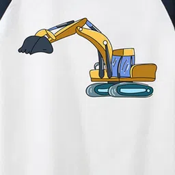 INCLUD Boys Graphic Printed Round Neck Raglan Sleeves Regular Fit Casual T-Shirt image 2