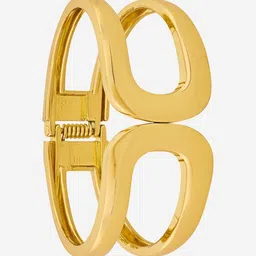 Kushal's Fashion Jewellery Women Gold-Plated Kada Bracelet-picture-32