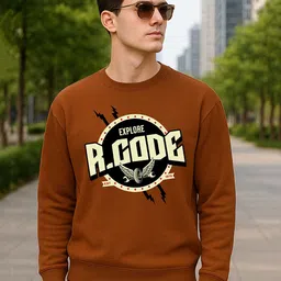 R.Code by The Roadster Life Co. Men Printed Sweatshirt-picture-47