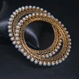 ANSHI ART Women Gold Plated Bangles-picture-30