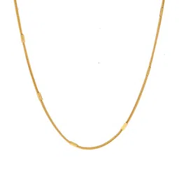DIVASTRI Gold-Plated Stainless Steel Pipe Chain image 4
