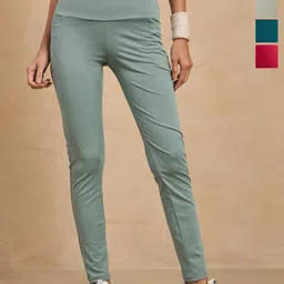 COLOR CAPITAL Women Pack of 4 Skin Fit Antimicrobial Tights-picture-21