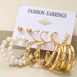 Vembley Gold Earrings-picture-40