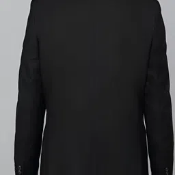 ZHPM Notched Lapel Cotton Single Breasted Blazer image 3