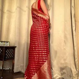 Mitera Woven Design Zari Designer Banarasi Saree image 5