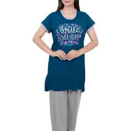 E-MAX Women Printed Night suit-picture-34