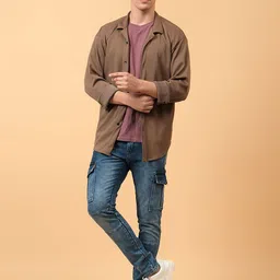 R.Code by The Roadster Life Co. Men Micheal Slim Fit Light Fade Stretchable Jeans image 4