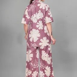 VenderVilla Printed Shirt Collar Shirt With Printed Trousers Co-Ords image 4