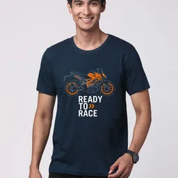ADRO Men Graphic Printed Round Neck Cotton T-shirt-picture-15