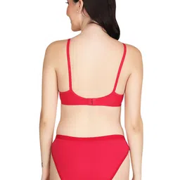 Liigne Women Pack Of 2 Everyday Padded Bra Pure Cotton Lingerie Set image 4