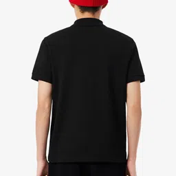 Lacoste Men Brand Logo Printed Polo Collar T-shirt image 4