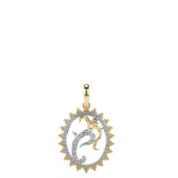 VALANOVA 18K Yellow Gold 0.37 Ct Lab Grown Diamond Pendant-image-72