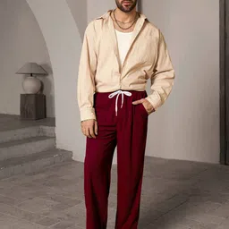 RAJOVATI Men Loose Fit Trousers image 5