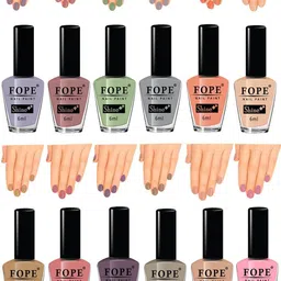 FOPE Set Of 12 High Pigment Shine Nail Polish - 6 ml Each - Set 05-picture-29