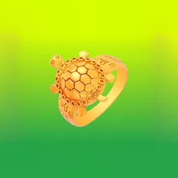 Dynamic Retail Global Unisex Gold Ring image 2