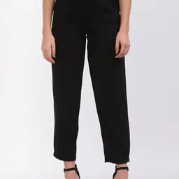 DELIS Women Slim Fit Easy Wash Trousers-image-16