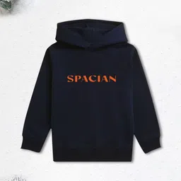 NUSYL Boys Typography Printed Hooded Long Sleeves Sweatshirt-picture-21