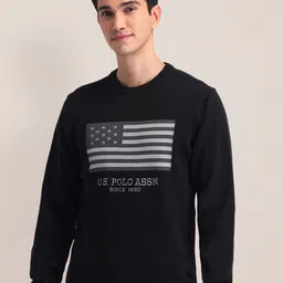 U.S. Polo Assn. Men Printed Pullover Sweaters image 3