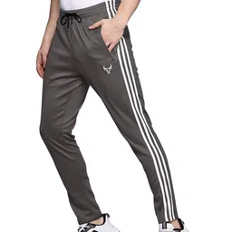 Crisper Men Pack Of 2 Striped Mid-Rise Track Pants image 4