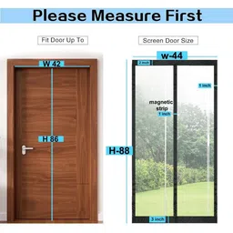 The Furnishing Tree Magnetic PVC AC Curtain - Thickness 0.20 mm image 5