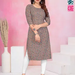 KETAKI FASHION Women Pack Of 3 Floral Printed Crepe Kurta-picture-36