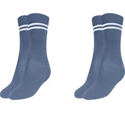 MUKHAKSH Grey Cotton Socks-picture-30