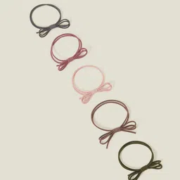 Accessorize Women Set Of 5 Ponytail Holders-picture-41