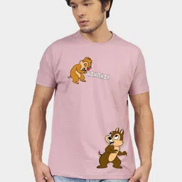 Greylongg Men Graphic Printed Round Neck T-shirt-picture-40