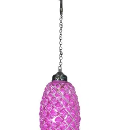 1ST TIME Pink Textured Self Assembly Bell Ceiling Lamps-picture-47