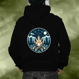 BUYTHATTRENDZ Men Printed Hooded Sweatshirt image 4