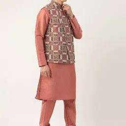 simaaya Sayisha Printed Nehru Jackets image 4