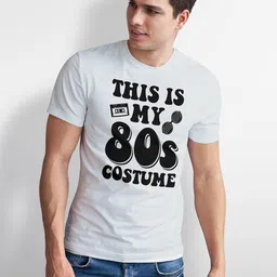 Seekbuylove Men Typography Printed Bio Finish T-shirt image 2