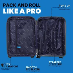 Polo Class Pack Of 3 Textured Hard-Sided Trolley Suitcase image 3