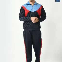 BAESD Pack Of 2 Men Mock Collar Long Sleeves Tracksuits image 1