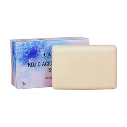 CARET ORGANIC Vitamin C Glow Scrub & Kojic AcidVitamin C Soap &Glutathione Soap Combo image 3