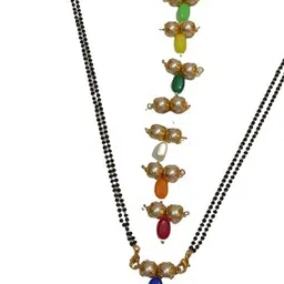 SAJSHRUNGAR JEWELLERY Brass Gold-Plated Necklace-picture-37