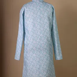 LAZZLY Men Floral Printed Kurta image 2