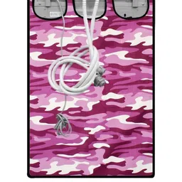 The Furnishing Tree Washing Machine Cover Camouflage Pattern Purple Compatible for Whirlpool 11 Kg image 3