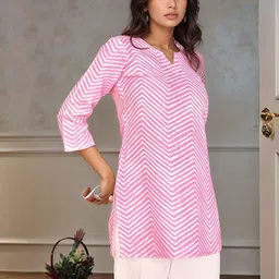 Anouk Geometric Print Top image 5