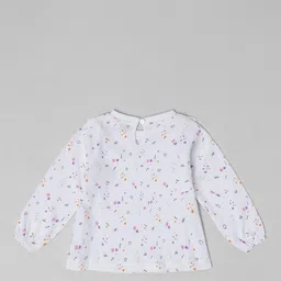 Babies R Us Floral Print Cotton Top image 4