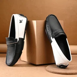 Mast & Harbour Men Colourblocked Driving Shoes-picture-20