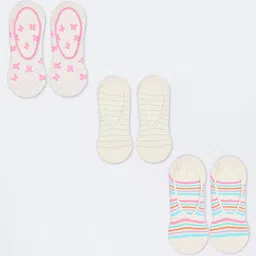 max Women Pack Of 3 Patterned Ankle Length Socks image 1