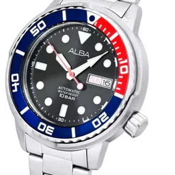 ALBA Blue Red Rotating BezelAutomatic Motion Watch- AL4247X1 image 2