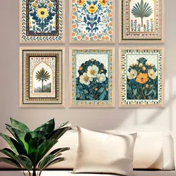 Kotart Brown & Green 6 and more Piece Wood Other Wall Paintings image 5