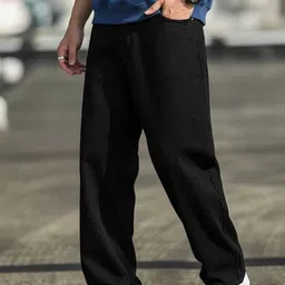 VYNTIQ Men Straight Fit Mid-Rise Stretchable Jeans image 4