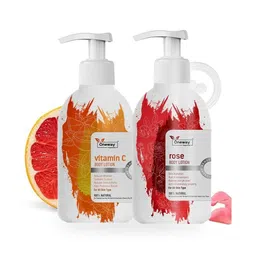 Oneway Happiness Set Of 2 Vitamin C & Rose Body Lotion - 300 ml Each-picture-33